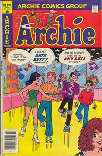 Cover for Archie (Archie, 1959 series) #289