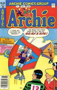 Cover Thumbnail for Archie (Archie, 1959 series) #293