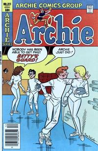 Cover for Archie (Archie, 1959 series) #311
