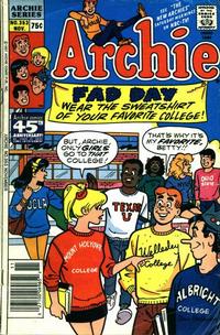Cover for Archie (Archie, 1959 series) #353
