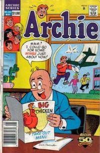 Cover for Archie (Archie, 1959 series) #387 [Newsstand]