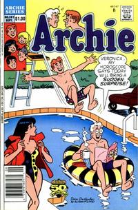 Cover for Archie (Archie, 1959 series) #391 [Newsstand]