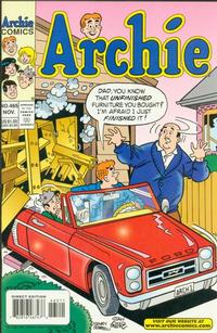 Cover Thumbnail for Archie (Archie, 1959 series) #465