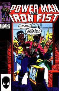 Cover for Power Man and Iron Fist (Marvel, 1981 series) #105 [Direct]