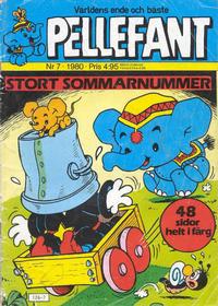 Cover Thumbnail for Pellefant (Atlantic Förlags AB, 1977 series) #7/1980