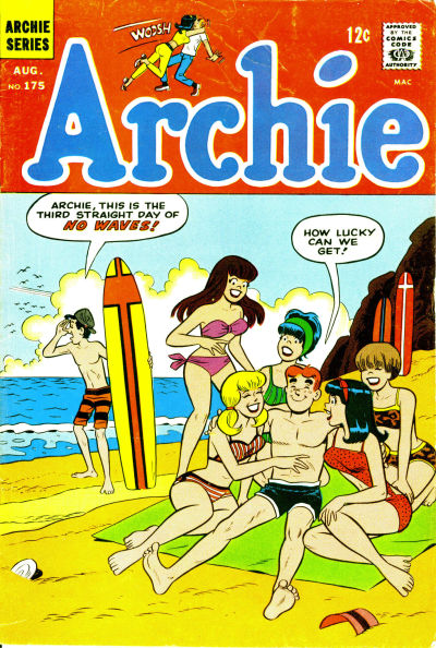 Cover for Archie (Archie, 1959 series) #175