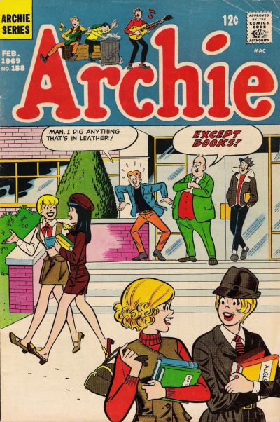 Cover for Archie (Archie, 1959 series) #188
