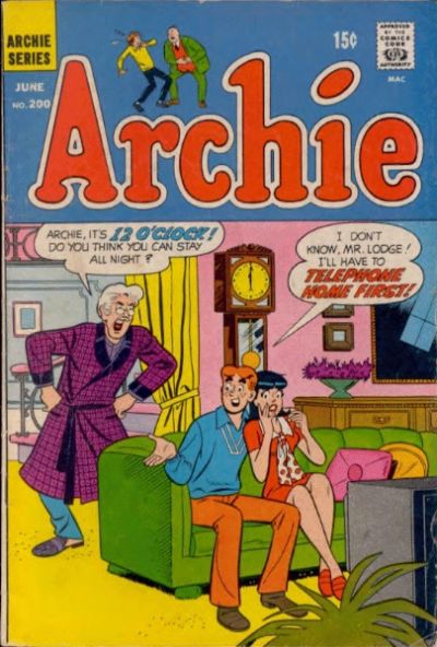 Cover for Archie (Archie, 1959 series) #200