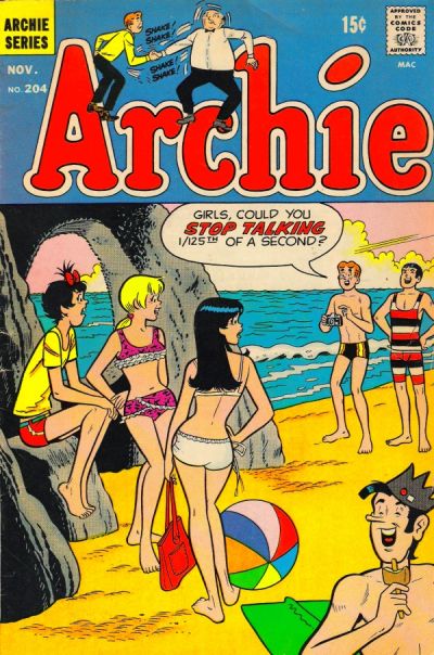 Cover for Archie (Archie, 1959 series) #204