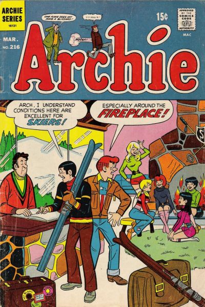 Cover for Archie (Archie, 1959 series) #216