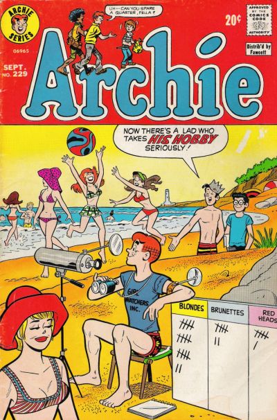 Cover for Archie (Archie, 1959 series) #229