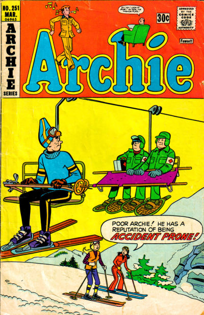 Cover for Archie (Archie, 1959 series) #251