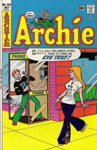 Cover for Archie (Archie, 1959 series) #254