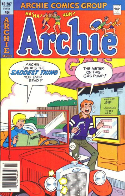Cover for Archie (Archie, 1959 series) #287