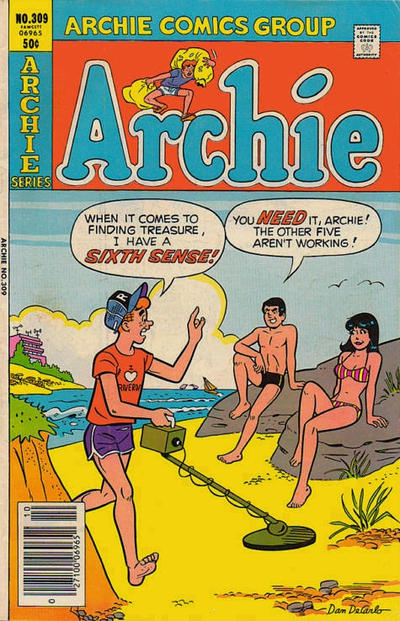 Cover for Archie (Archie, 1959 series) #309