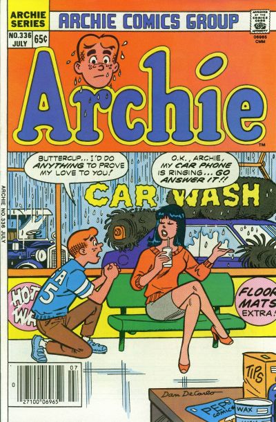 Cover for Archie (Archie, 1959 series) #336