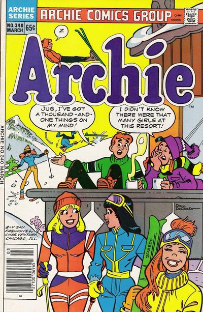 Cover for Archie (Archie, 1959 series) #340