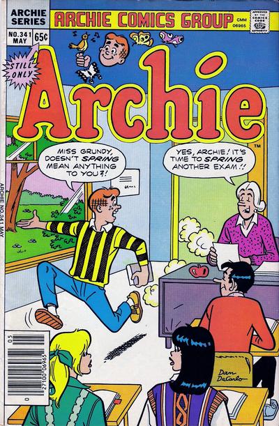 Cover for Archie (Archie, 1959 series) #341