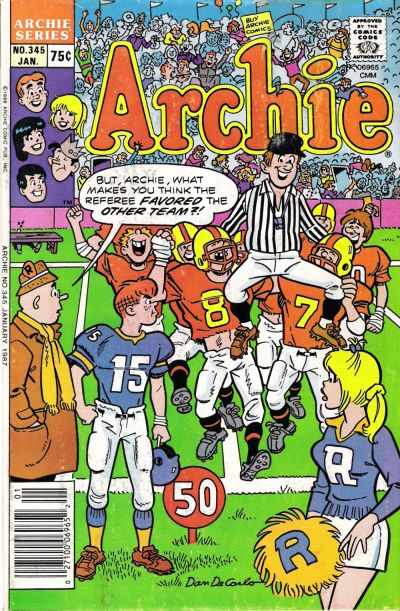 Cover for Archie (Archie, 1959 series) #345