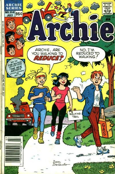 Cover for Archie (Archie, 1959 series) #358 [Canadian]