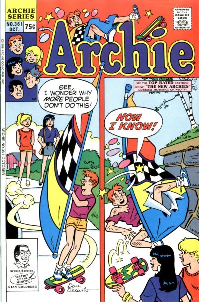Cover for Archie (Archie, 1959 series) #361 [Direct]