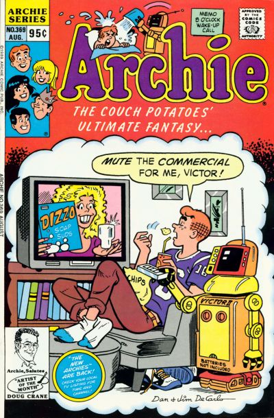 Cover for Archie (Archie, 1959 series) #369 [Direct]