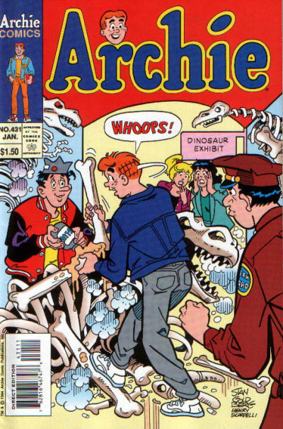 Cover for Archie (Archie, 1959 series) #431 [Direct Edition]