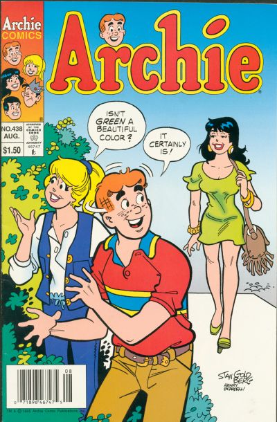 Cover for Archie (Archie, 1959 series) #438 [Newsstand]