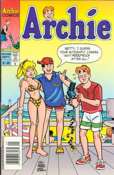 Cover for Archie (Archie, 1959 series) #439 [Newsstand]