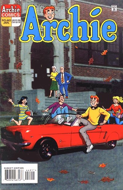 Cover for Archie (Archie, 1959 series) #443 [Direct Edition]