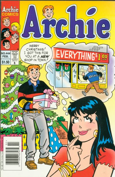 Cover for Archie (Archie, 1959 series) #444 [Newsstand]