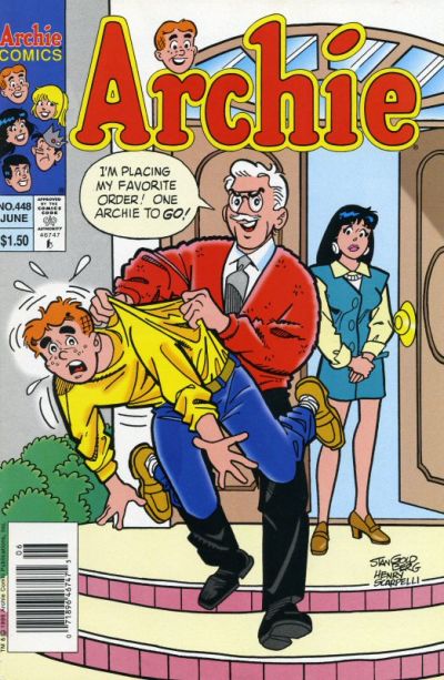 Cover for Archie (Archie, 1959 series) #448 [Newsstand]