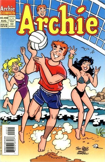 Cover for Archie (Archie, 1959 series) #450 [Direct Edition]