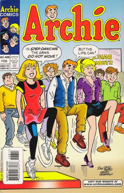 Cover for Archie (Archie, 1959 series) #468 [Direct Edition]