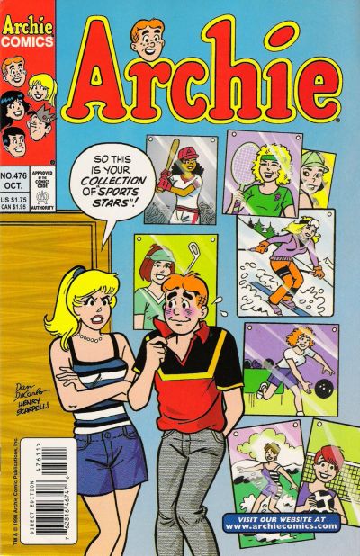 Cover for Archie (Archie, 1959 series) #476 [Direct Edition]