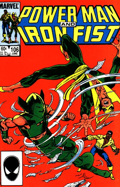 Cover for Power Man and Iron Fist (Marvel, 1981 series) #106 [Direct]