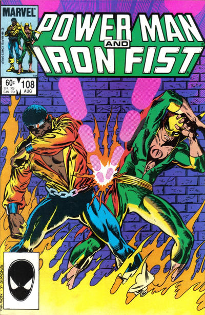 Cover for Power Man and Iron Fist (Marvel, 1981 series) #108 [Direct]