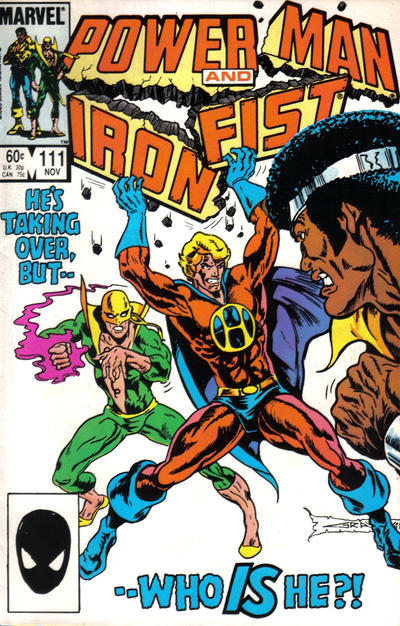 Cover for Power Man and Iron Fist (Marvel, 1981 series) #111