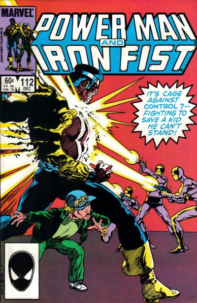 Cover for Power Man and Iron Fist (Marvel, 1981 series) #112 [Direct]