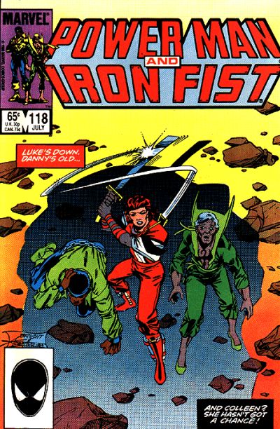 Cover for Power Man and Iron Fist (Marvel, 1981 series) #118 [Direct]