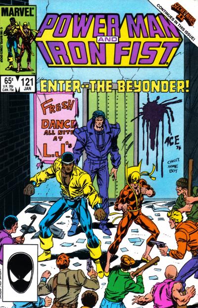 Cover for Power Man and Iron Fist (Marvel, 1981 series) #121 [Direct]