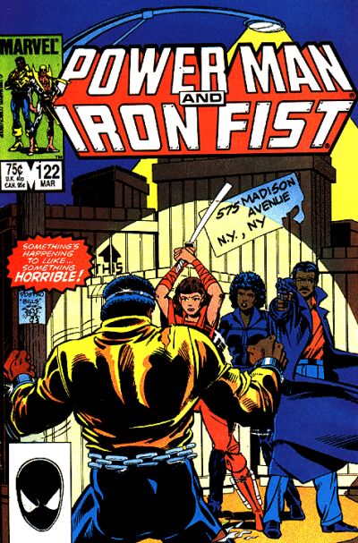Cover for Power Man and Iron Fist (Marvel, 1981 series) #122 [Direct]