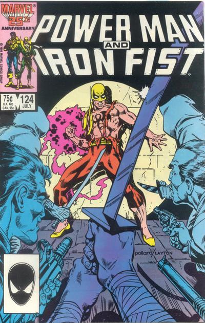 Cover for Power Man and Iron Fist (Marvel, 1981 series) #124 [Direct]