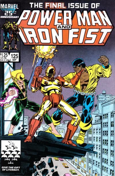 Cover for Power Man and Iron Fist (Marvel, 1981 series) #125 [Direct]