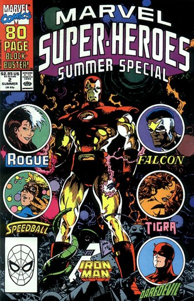 Cover for Marvel Super-Heroes (Marvel, 1990 series) #2 [Direct]