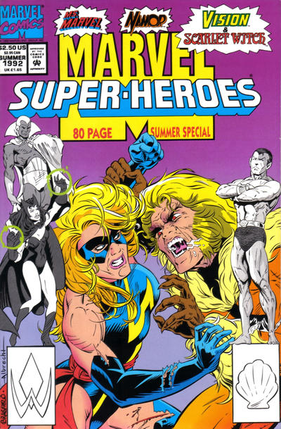 Cover for Marvel Super-Heroes (Marvel, 1990 series) #10 [Direct]