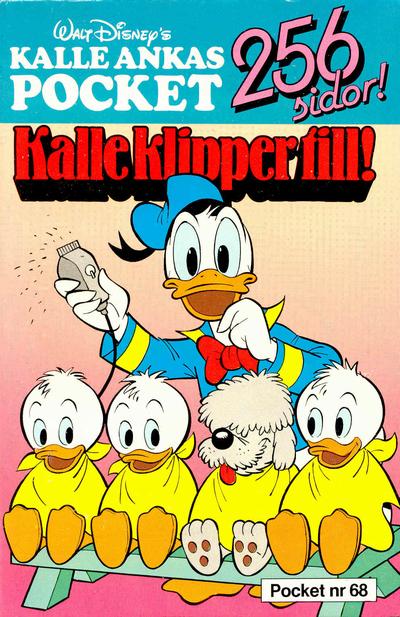 Cover for Kalle Ankas pocket (Richters Förlag AB, 1985 series) #68 - Kalle klipper till!