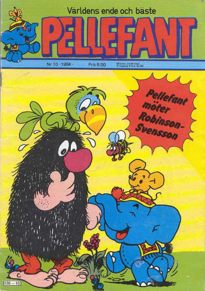 Cover for Pellefant (Atlantic Förlags AB, 1977 series) #10/1984