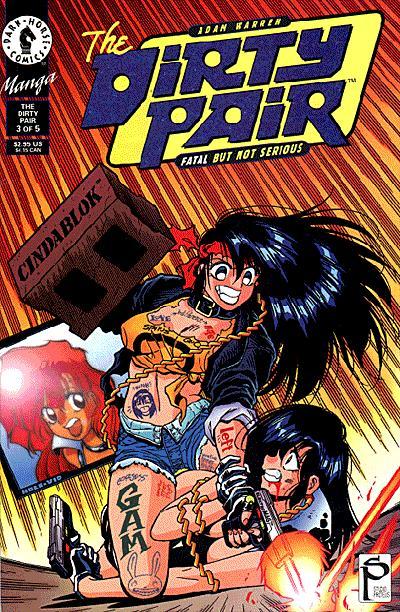 Cover for The Dirty Pair: Fatal but Not Serious (Dark Horse, 1995 series) #3