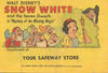 Cover Thumbnail for Snow White & the Seven Dwarfs in "Mystery of the Missing Magic" (1958 series) #[nn] [Safeway Store Variant]